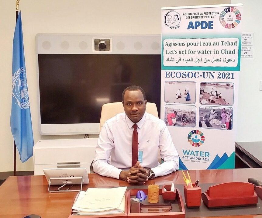 Monsieur Mahamat Dabary Coordonnateur de l'ONG APDE Tchad
