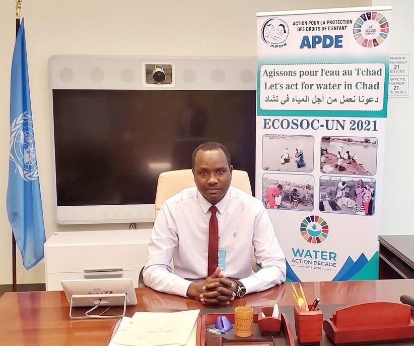 Monsieur Mahamat Dabary Coordonnateur de l'ONG APDE Tchad