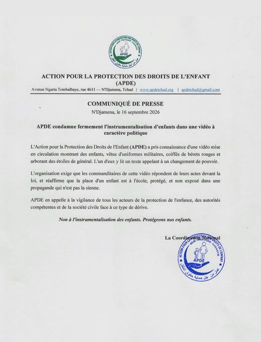 Communiqué de Presse du 16 septembre 2026